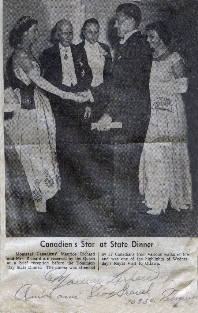 Maurice a rencontré la Reine