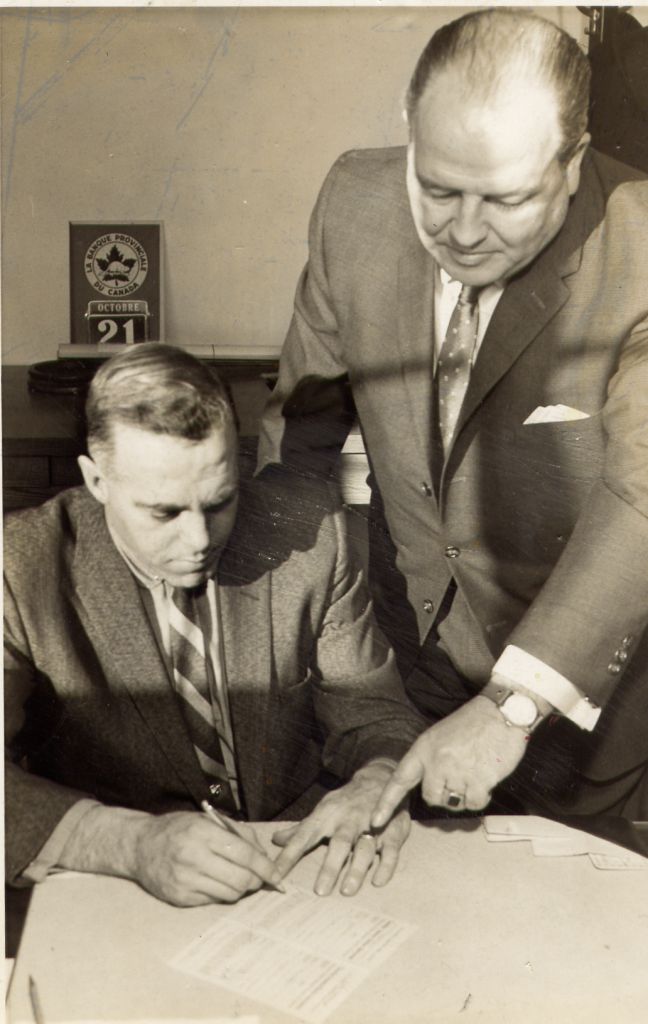 Signature de contrat